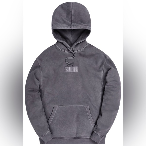 Kith Williams 3 Hoodie in the "Espresso" Men's Sz M Charcoal Brown - Picture 7 of 7